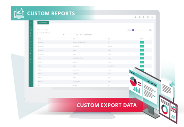 211216 SCS Mintsoft Website Imagery E COMMERCE MANAGEMENT Create Custom Reports