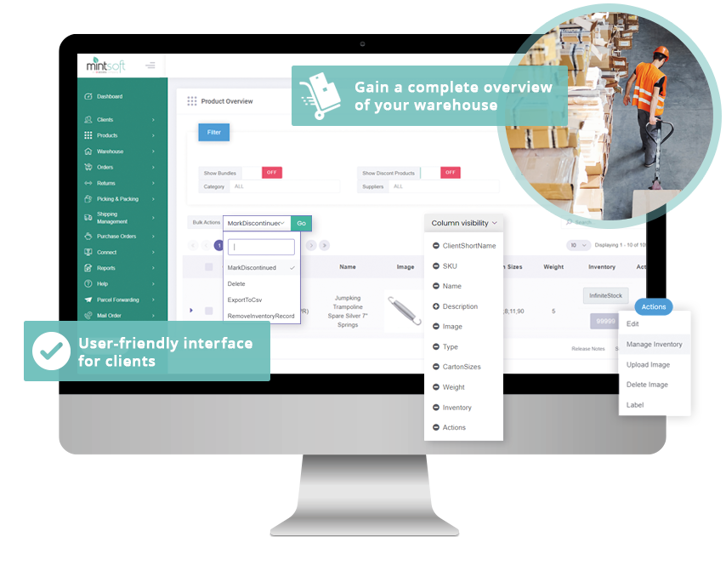 3PL Warehouse Management Mintsoft