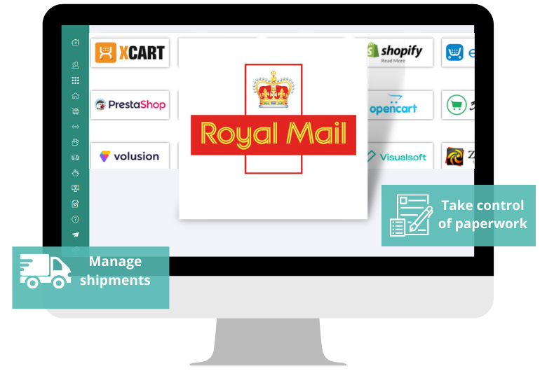Royal Mail via Intersoft integration