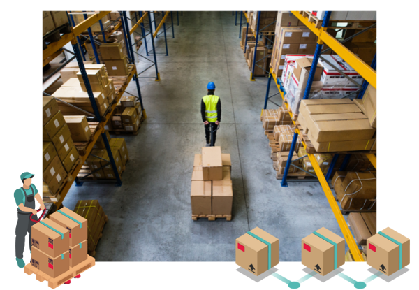 Warehouse Pallet Storage